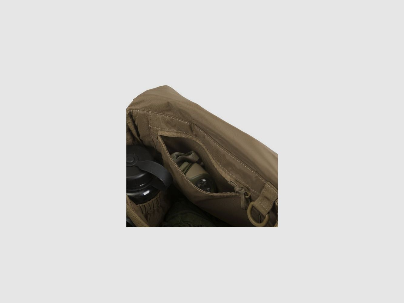 Bolsa Haversack de bushcraft de Cordura, coyote, imagen 9 de 14