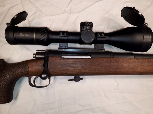 Fucile da tiro Musgrave Field Target con ottica e diottro.