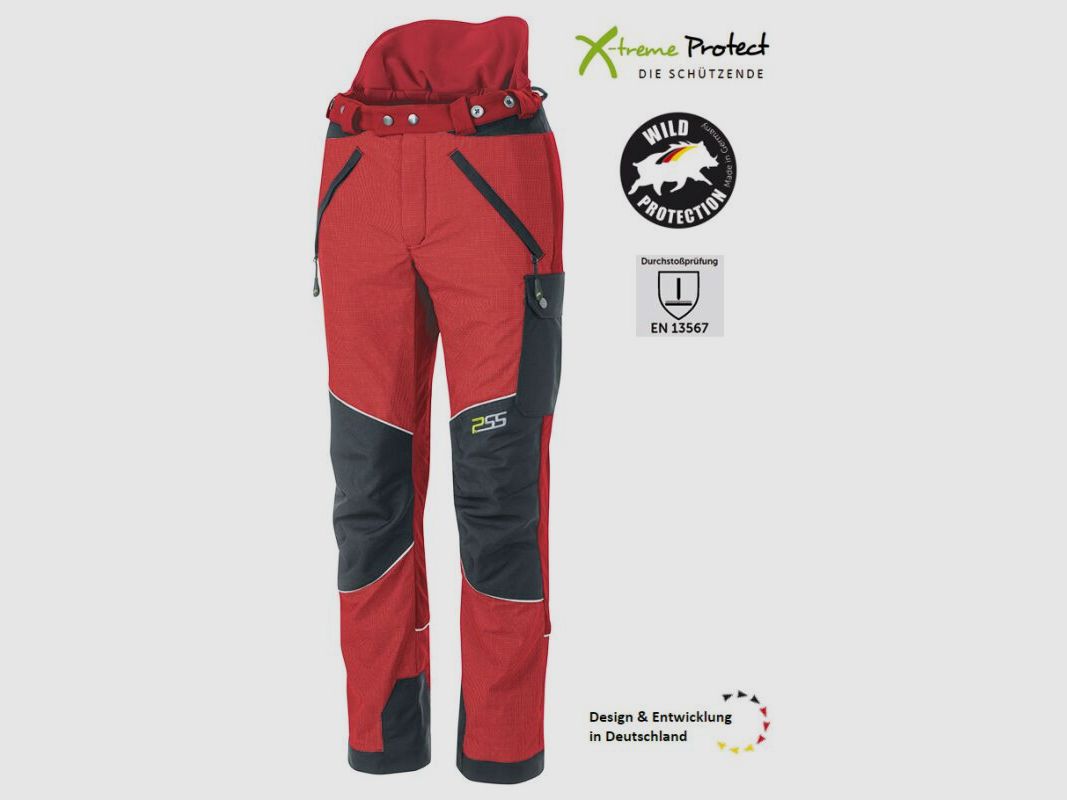 PSS X-treme Protect Sauenschutzhose Rot