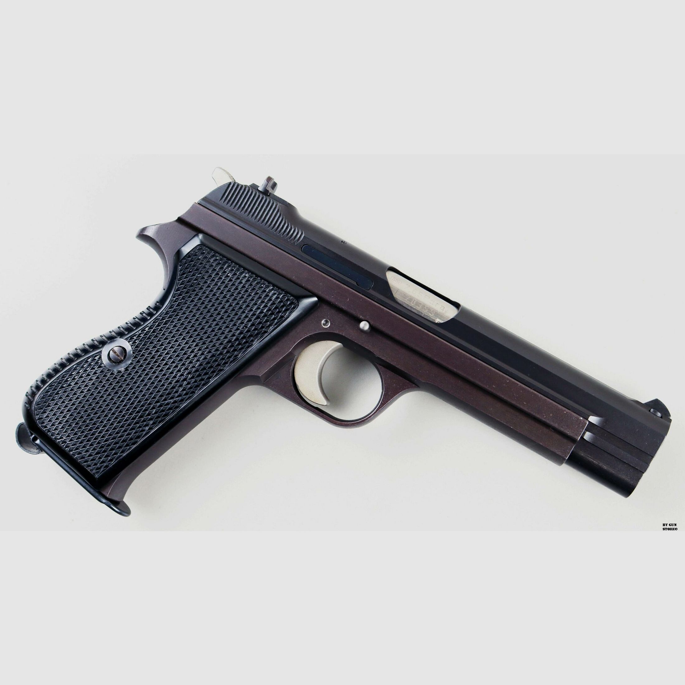 Sig pistool mod. P210-2 kal. 7,65 para serienr. P78369, afbeelding 4 van 14