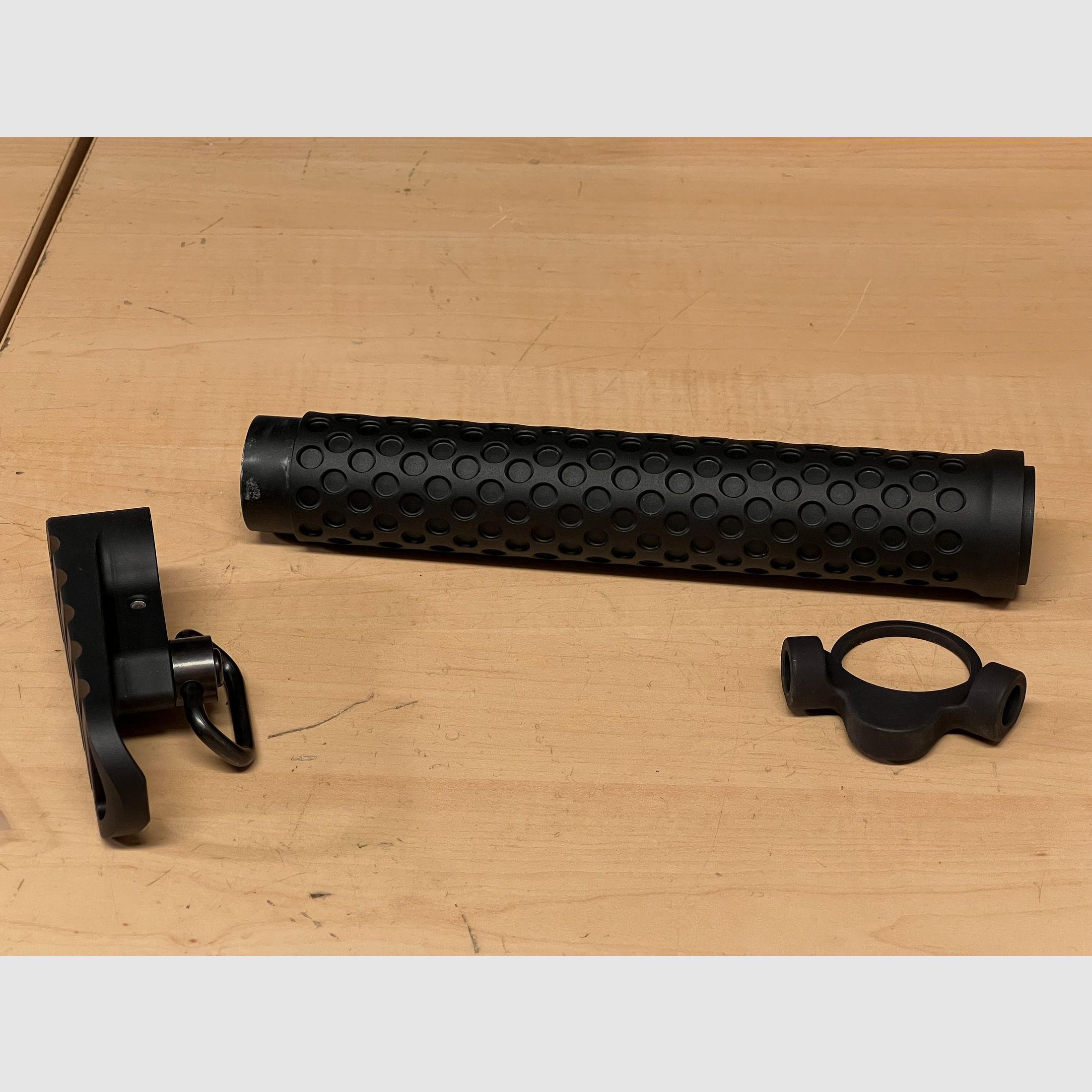 Schulterstütze für Airsoft AR15 Modelle aus Aluminium minimalisierte Version