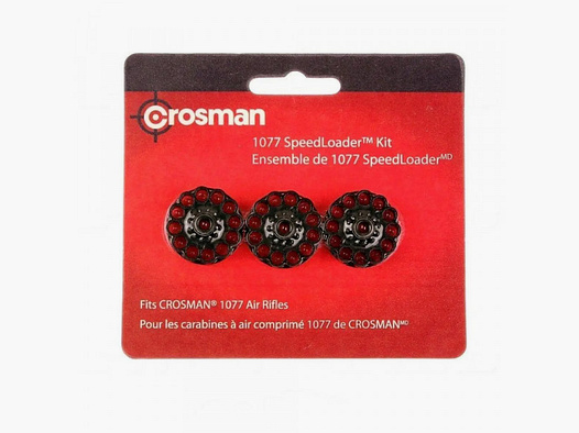 3-ER-SET TROMMELMAGAZINE FÜR CROSMAN 1077