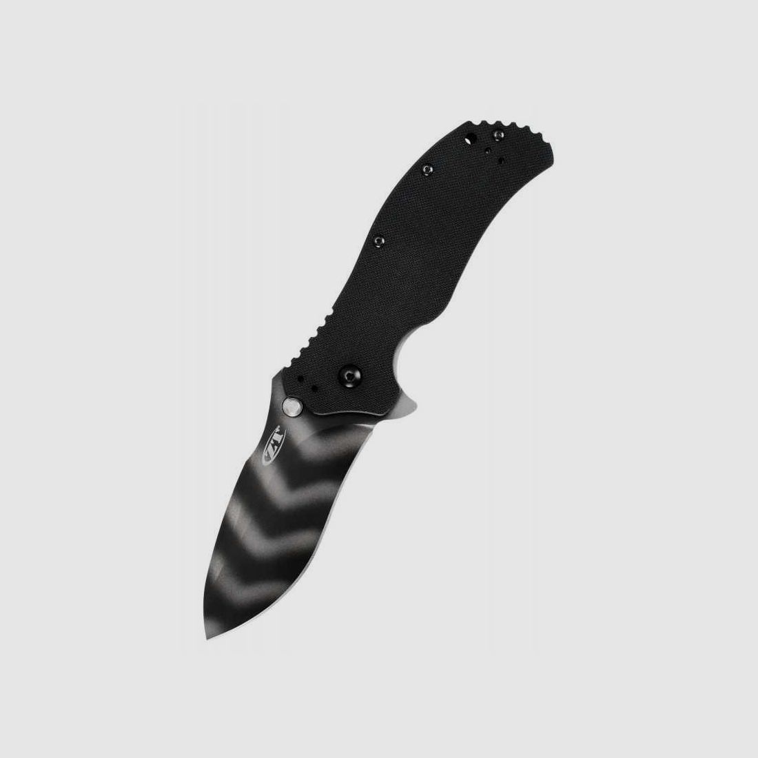 Zero Tolerance 0350TS Taschenmesser, Schwarz/Tiger Stripe, CPM-S-30V