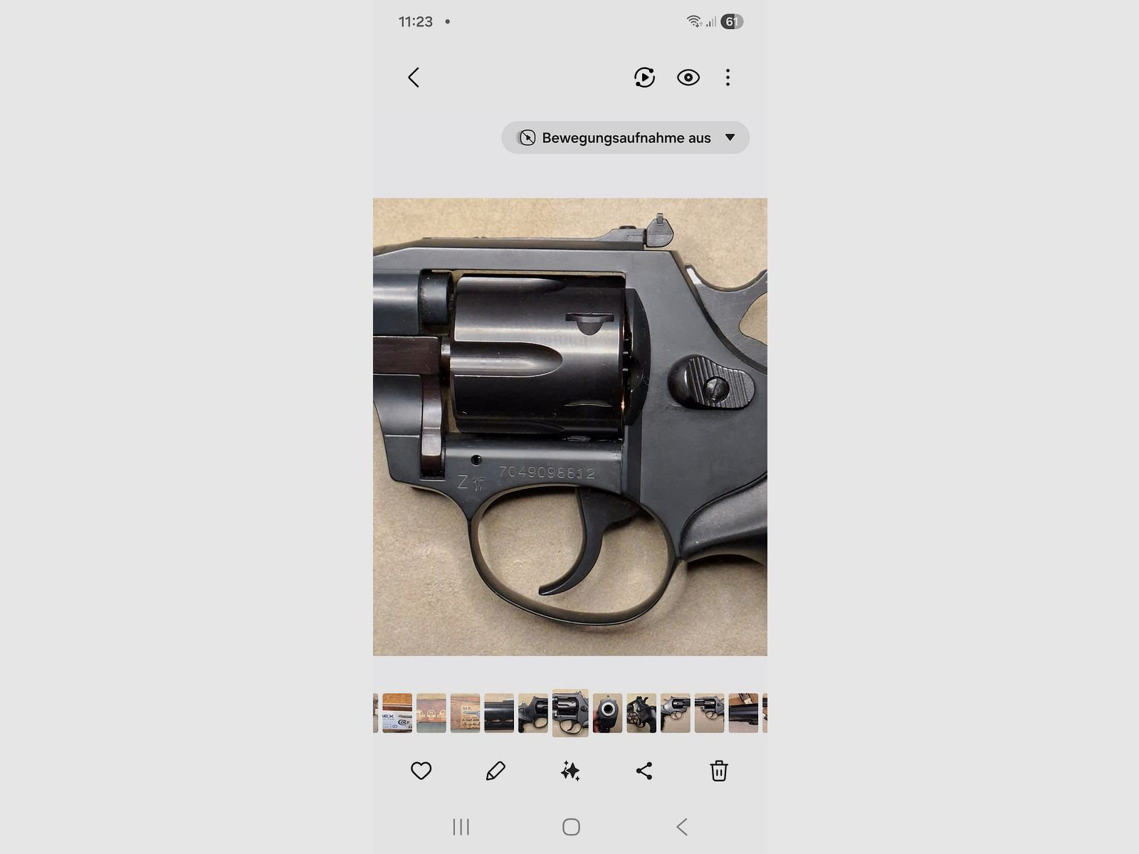  Steel Dog  4" Duty Tac Revolver 616, Type .209 Fiocchi Primers