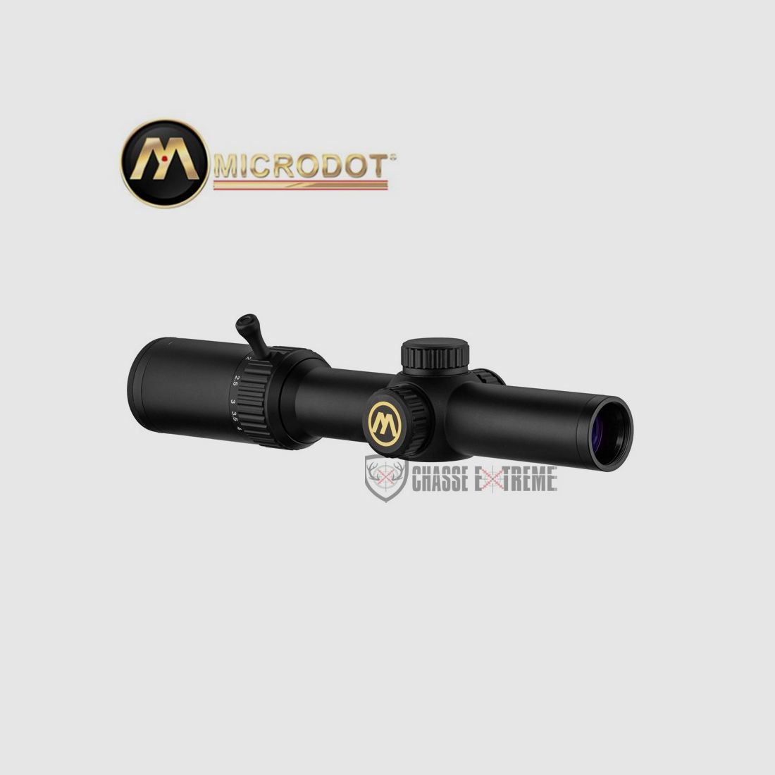 Lunette MICRODOT Fiber 1-4x24, image 2 sur 11