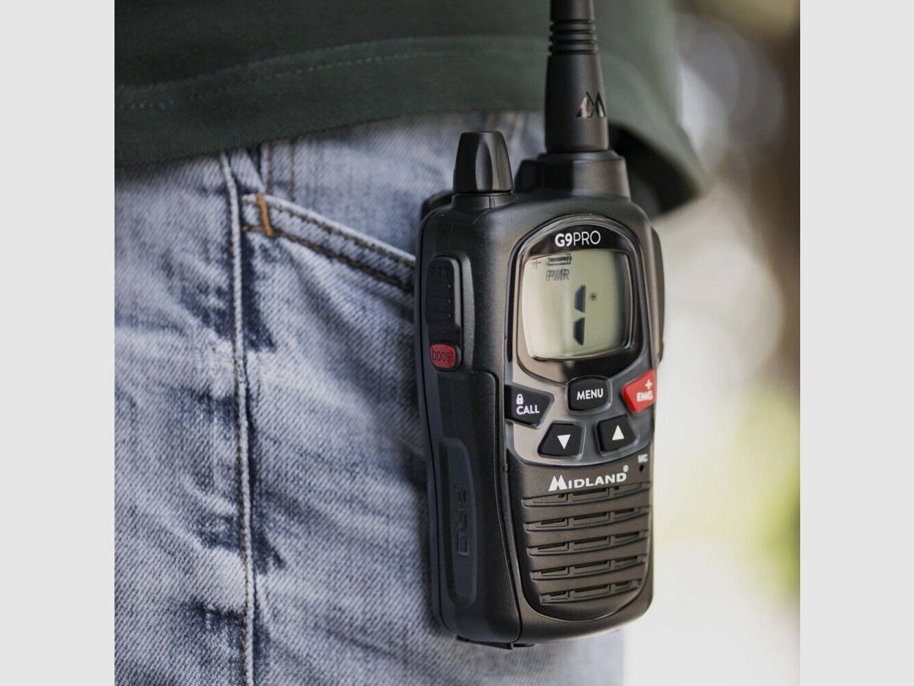 Talkie-Walkie Midland G9 PRO + Ohrhörer, Bild 2 von 6