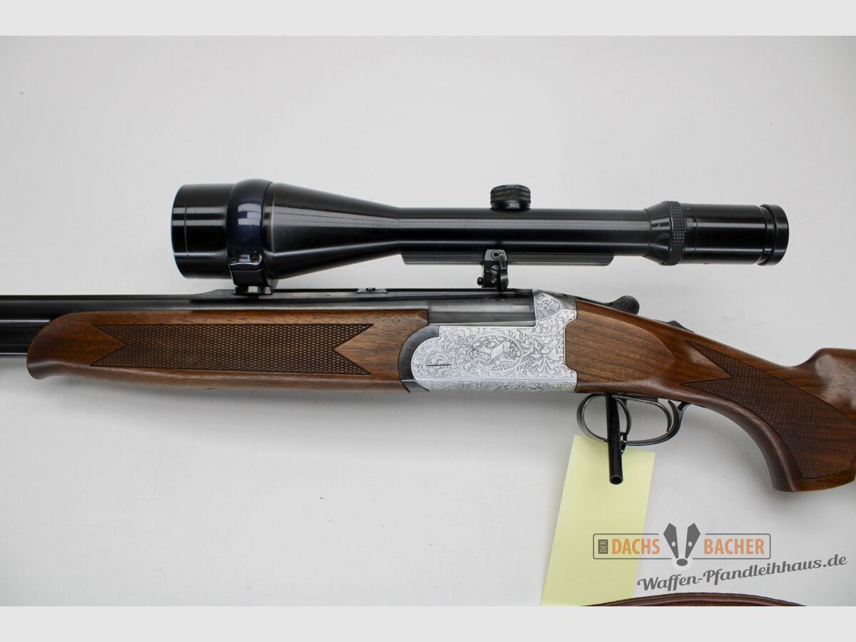 BBF fucile doppietta Antonio Zoli cal. 12/70 + 7x65R con Kahles Helia L 3-12x56