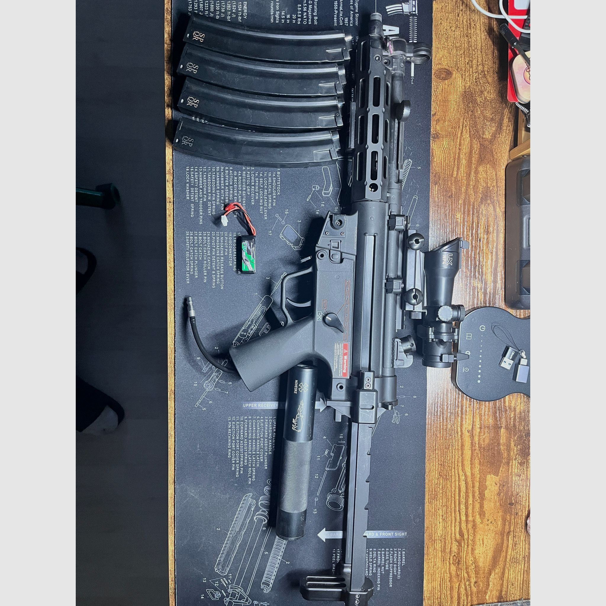 SAC x Wolverine Virtus XI HPA, Negro