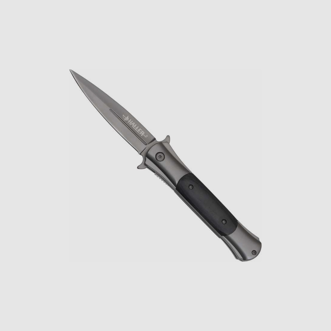 Haller Stiletto Taschenmesser Pakkaholz klein