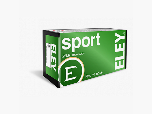 Eley Kal.22 LR 2,6g Round Nose Sport 50Stk.