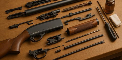 Guide complet : démonter et assembler le Remington 870