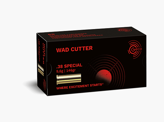 Geco .38 Special WC - 50 Stk.