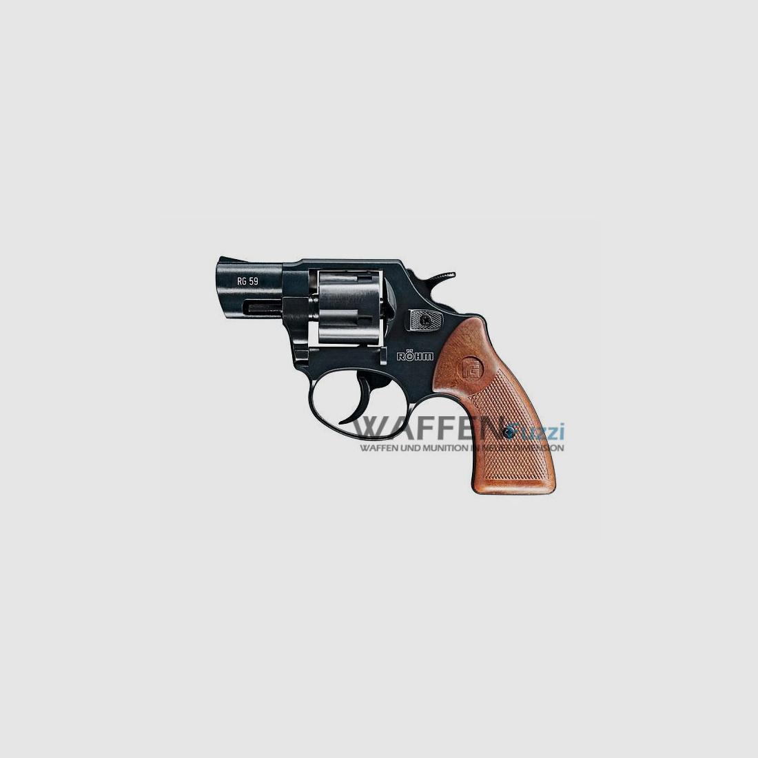 Röhm RG59 Schreckschusswaffe brüniert Kaliber 9mm R.K.