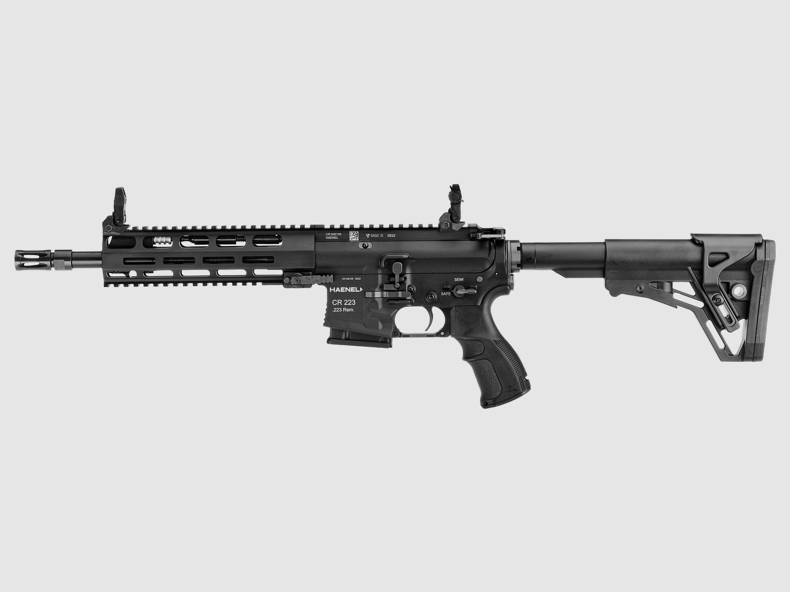 Haenel CR223, 10,5" Lauf Schwarz, Kal. .223 Rem.