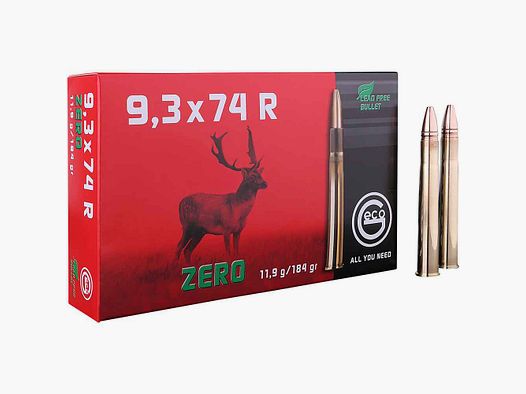 Geco Zero 11,9g - 184gr 9,3x74R
