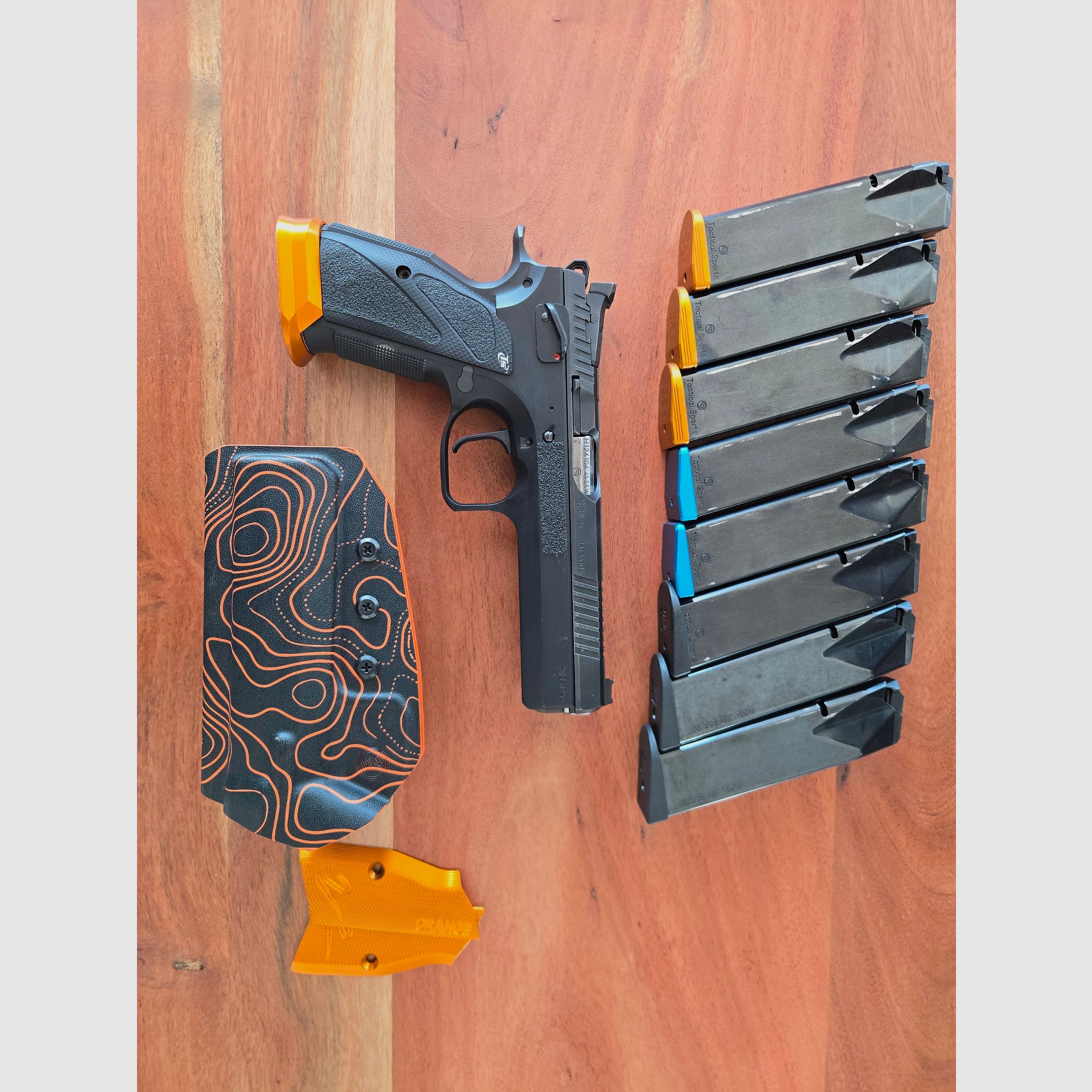 CZ TS2 Orange .40 S&W