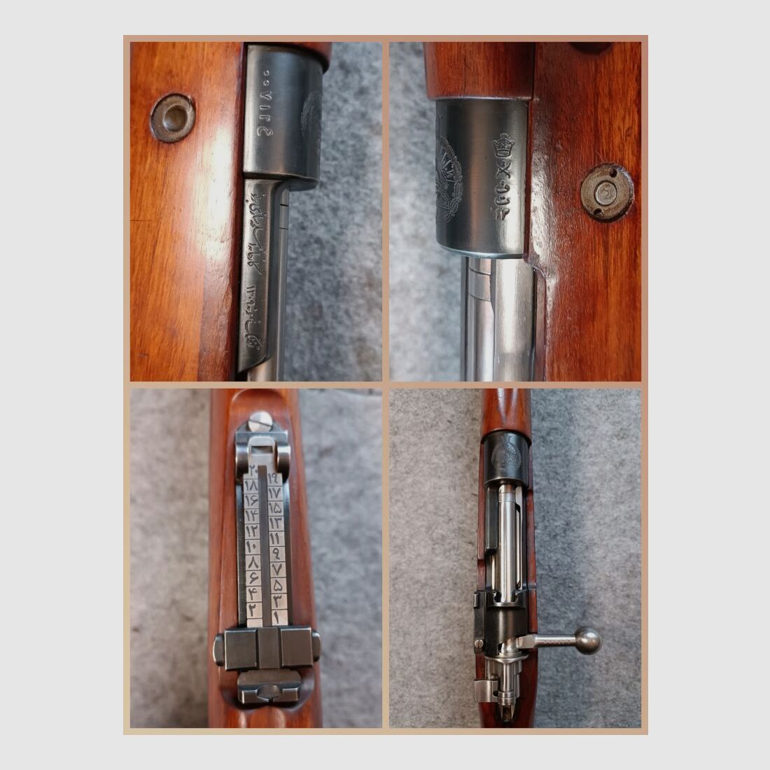 BRNO Waffenwerke Brünn Modell Mauser Gewehr M 98 Persien