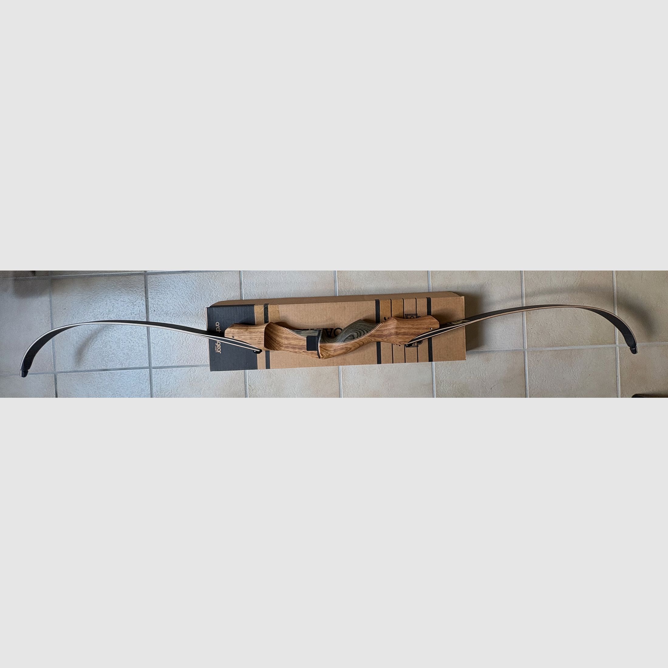 Traditoneller Recurvebogen Merbow von Oak Ridge, 62"/35 lbs, RH