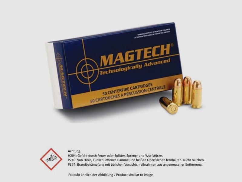 MAGTECH Pistolenmunition .32S&W LWC 98grs 50 Stk  #32SWLB