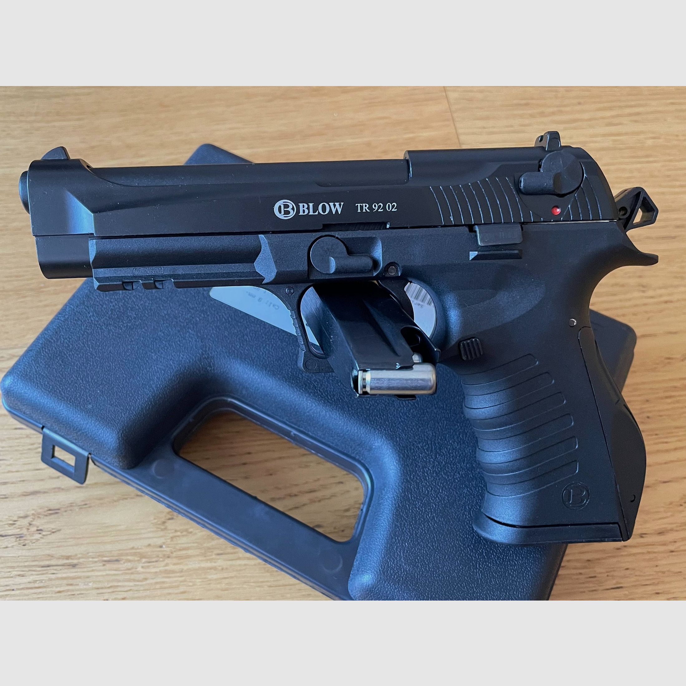 BLOW TR92-02 Black – 9 mm P.A.K. / Beretta M9A3 / M9A4 Style – Wysyłka na terenie całej UE / EU-Wide Shipping, zdjęcie 7 z 11