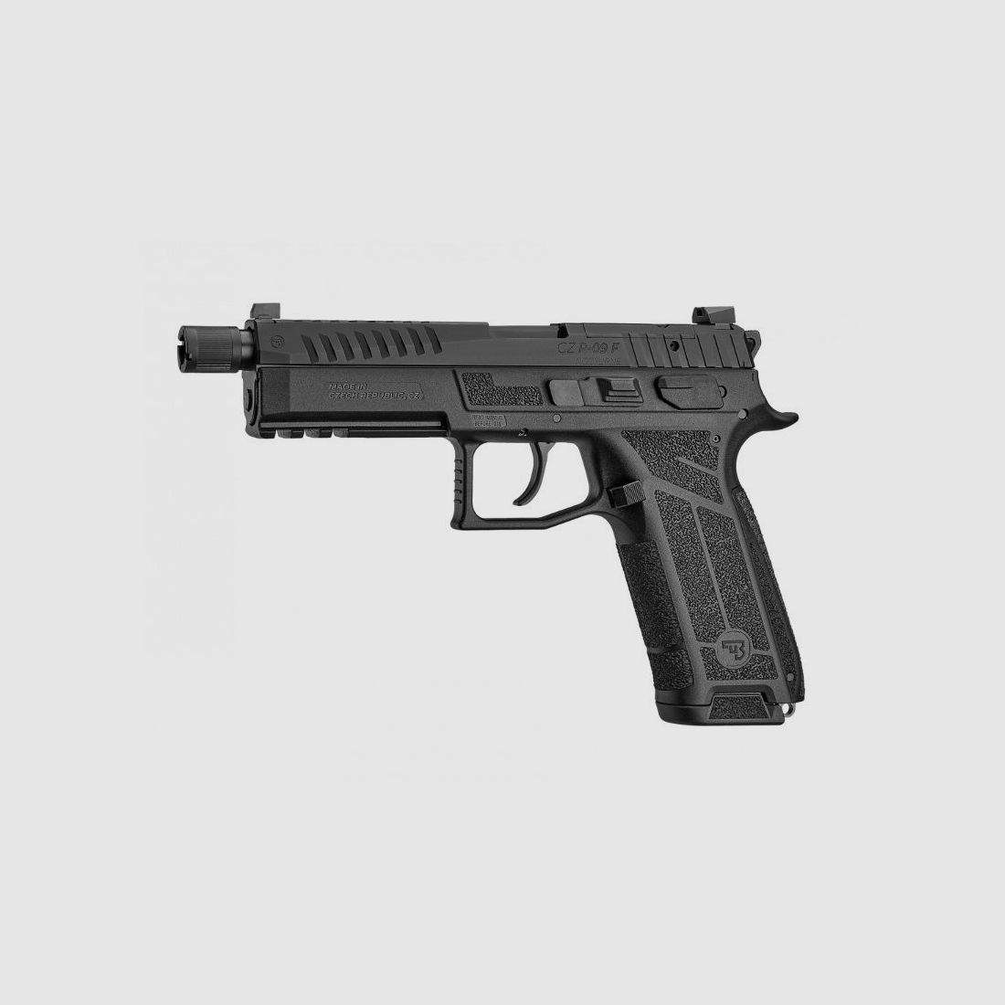 CZ Pistole P-09 Nocturne F OR SR Kal.9x19 1/2"x28 UNEF, Bild 2 von 6