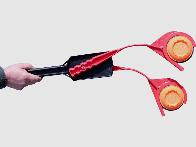 MTM Indicateur de charge Drapeaux CFP jaunes 8 pièces (4 pistolet/4 fusil)