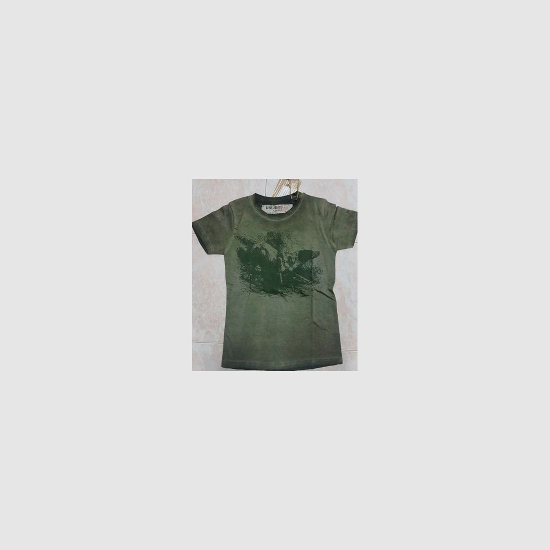 Kinder Jagd T-Shirt grün Mod. 94471, Bild 2 von 2