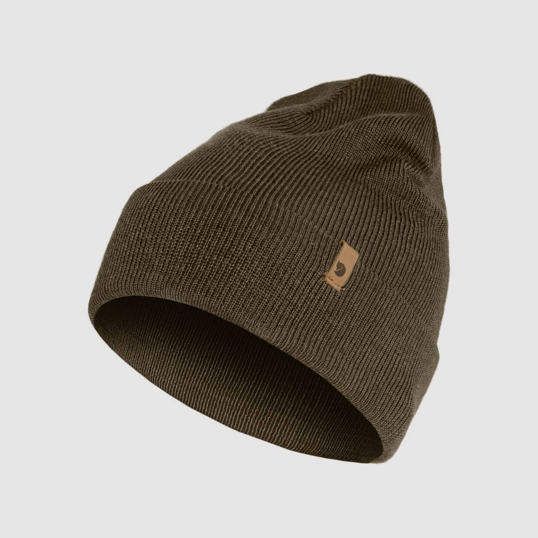 Fjällräven Classic Knit Muts | donker olijf, afbeelding 4 van 6