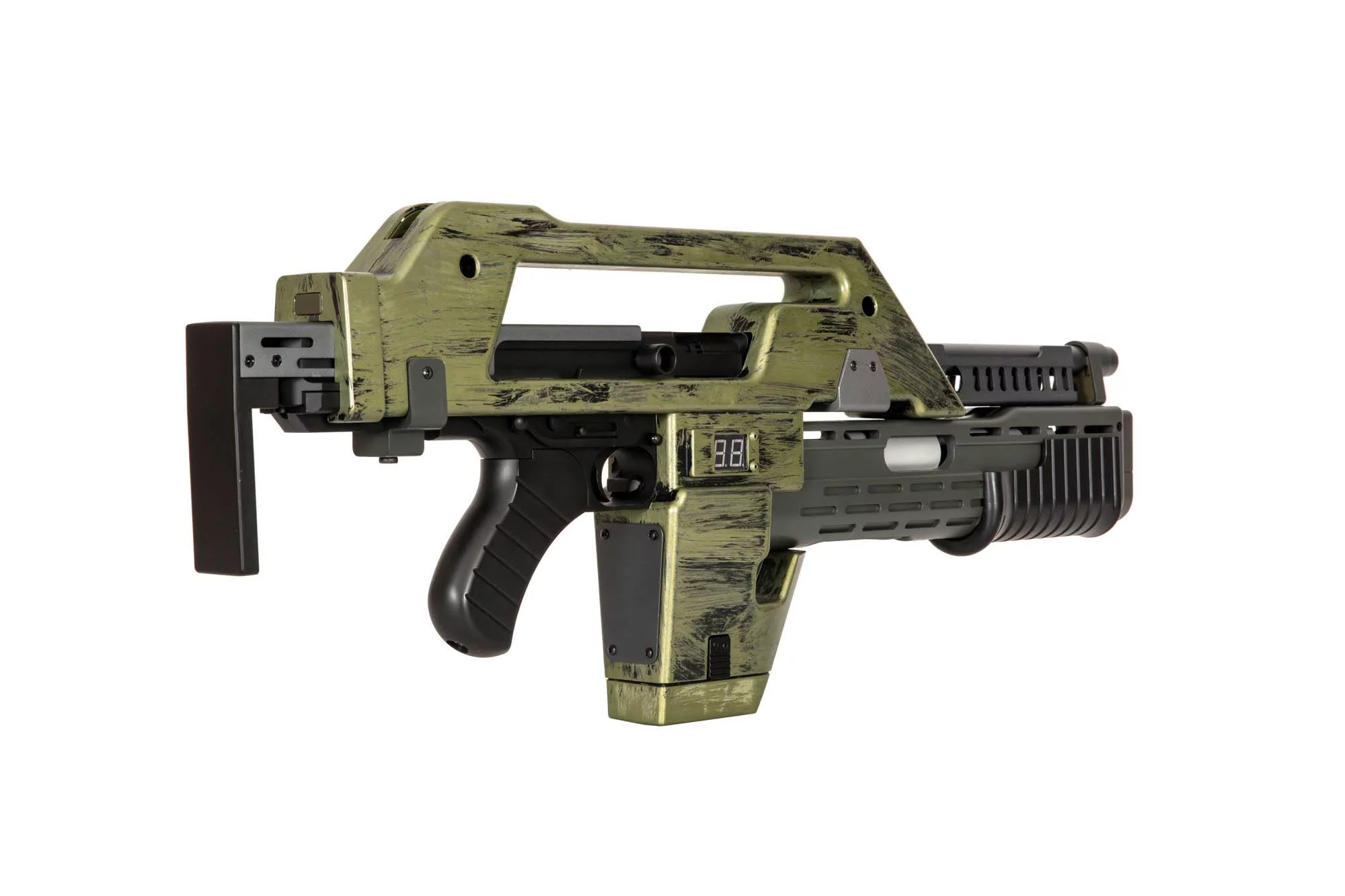 Carabina ASG M41A Pulse Rifle – negra / verde oliva, imagen 10 de 16