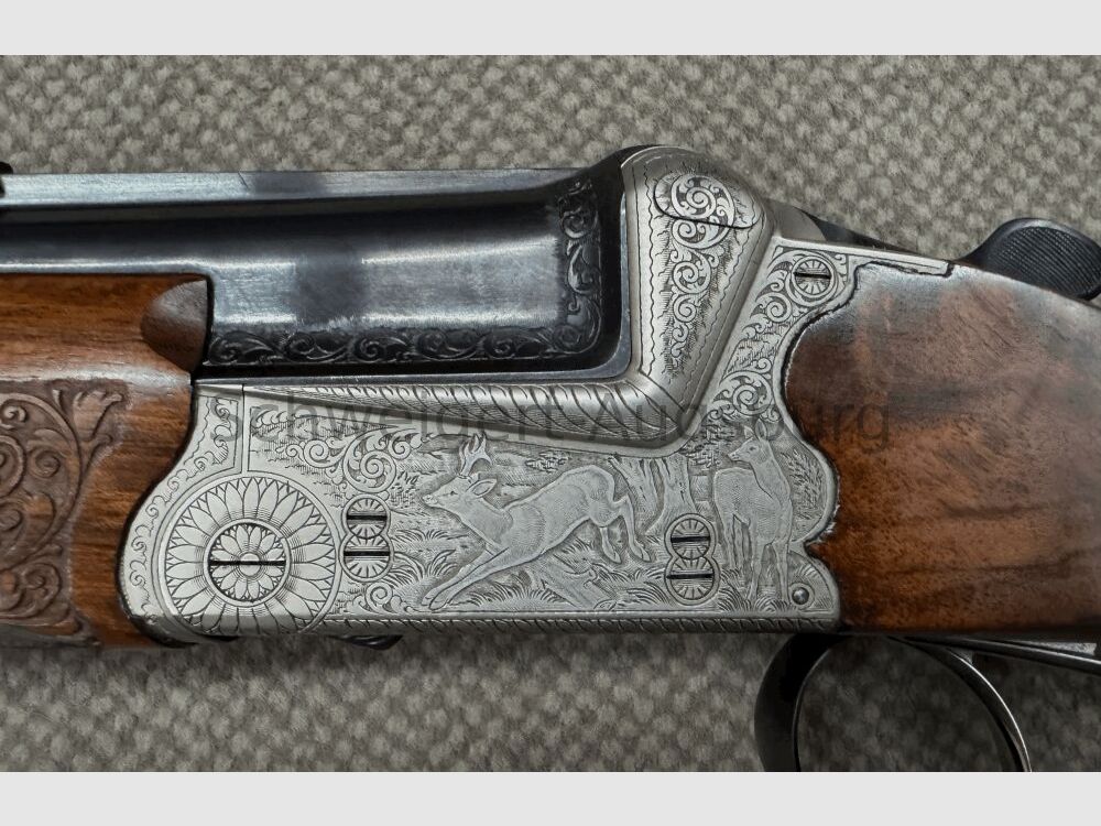 Sodia escopeta de doble cañón Sistema Anson arma nueva .30R Blaser; 16/70