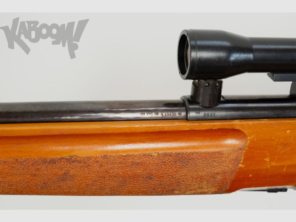 SSG 82 VEB Fábrica de Armas para Vehículos y Caza Ernst Thälmann Suhl Rifle de Francotirador Original de la RDA SSG 82 con Zeiss Jena ZF4 - Objeto de Colección Raro