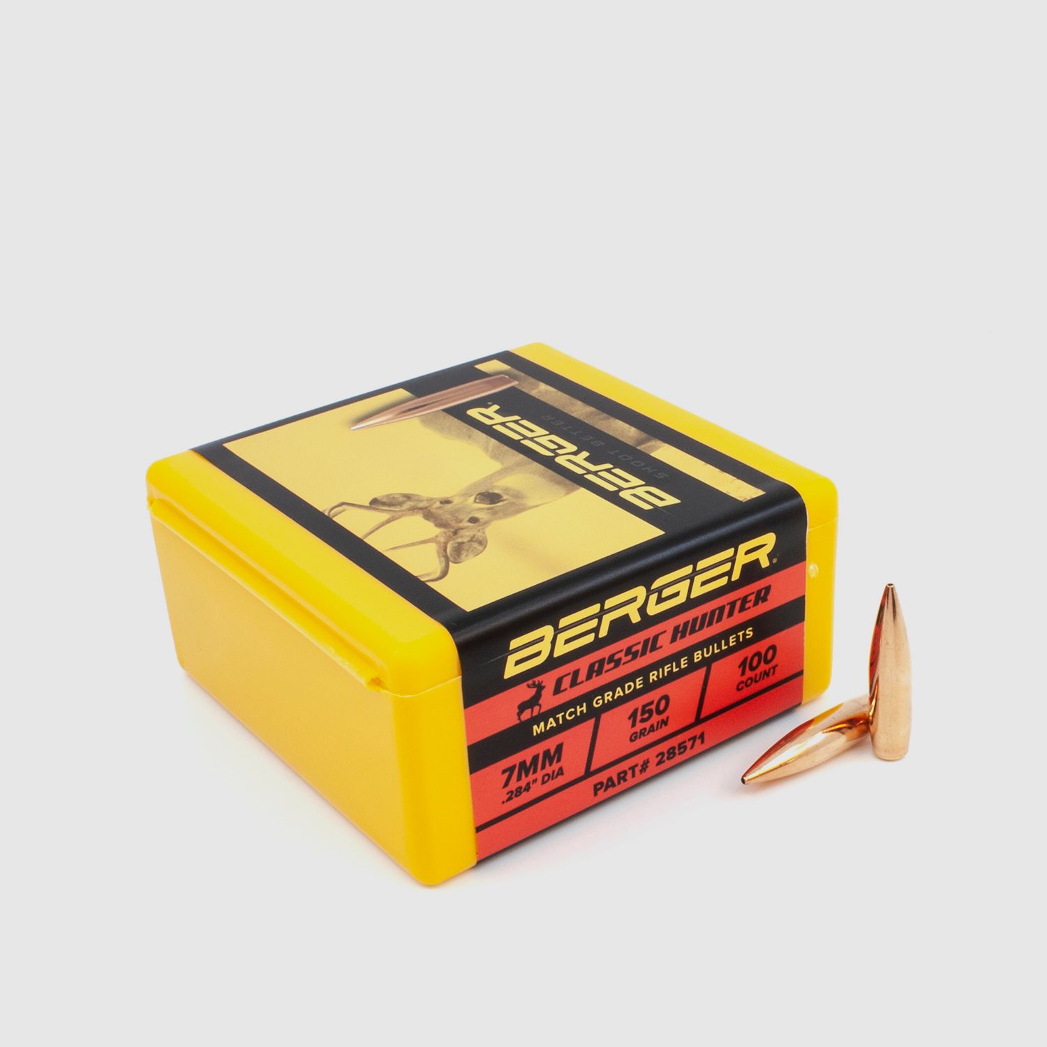 Berger Geschoss 7mm/.284 Classic Hunter 150GR 100 Stück