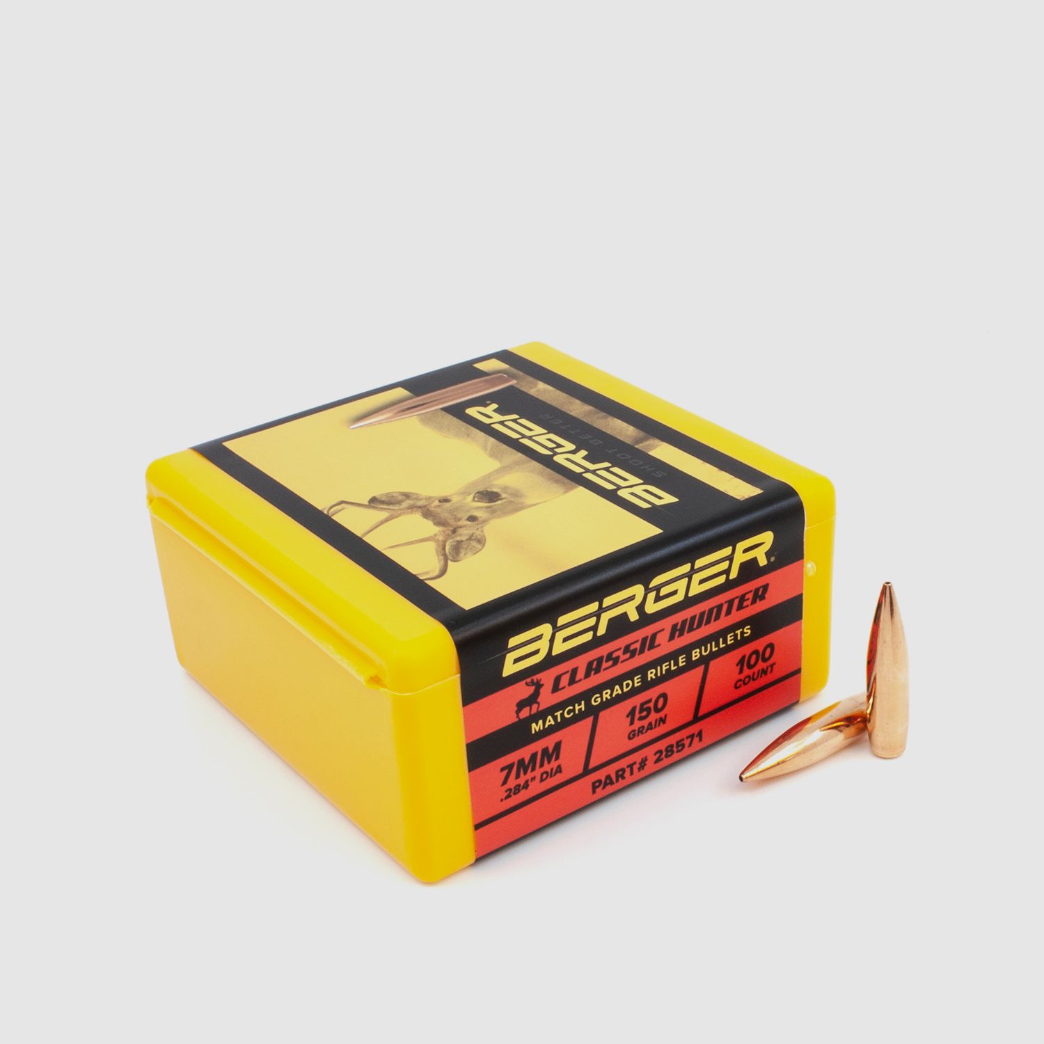 Proiettile Berger 7mm/.284 Classic Hunter 150GR 100 pezzi