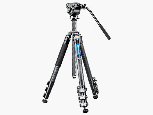 Leofoto Manba LV-284C+BV5 Stativ