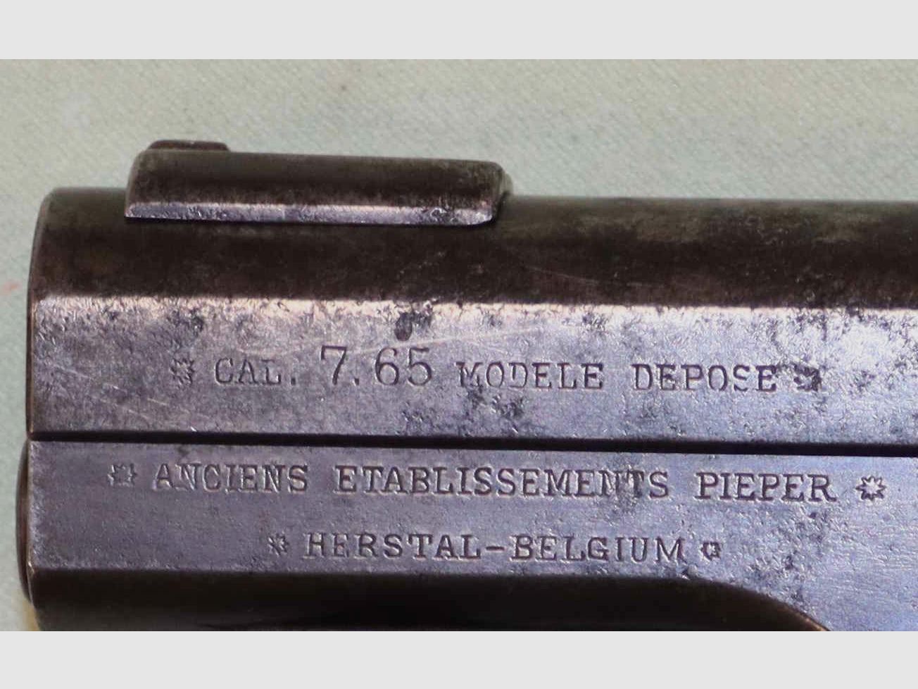 Pistole Pieper Kaliber 7.65, Bild 2 von 5