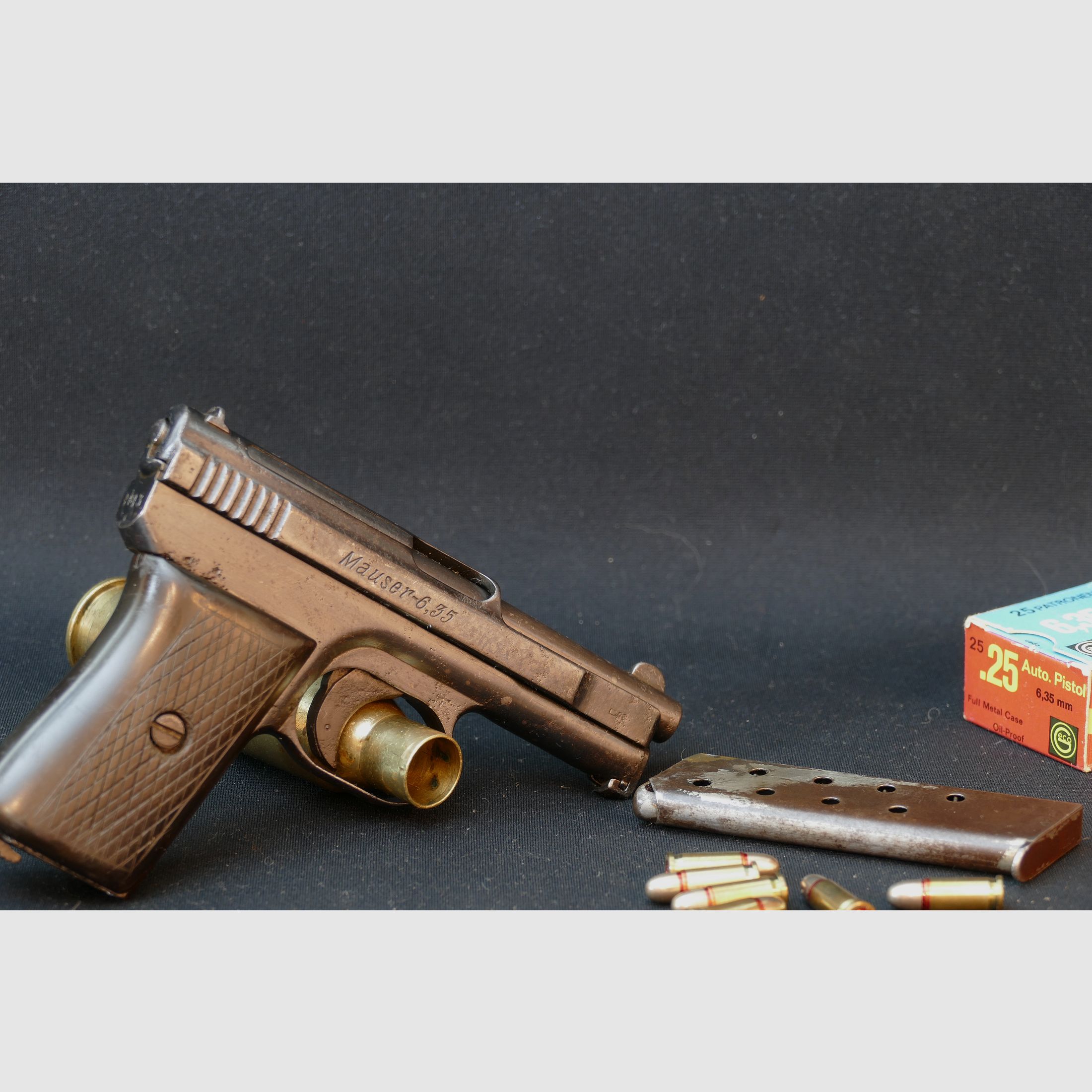 Mauser 1910, 2. Variante, 6,35mmBr. WHB65