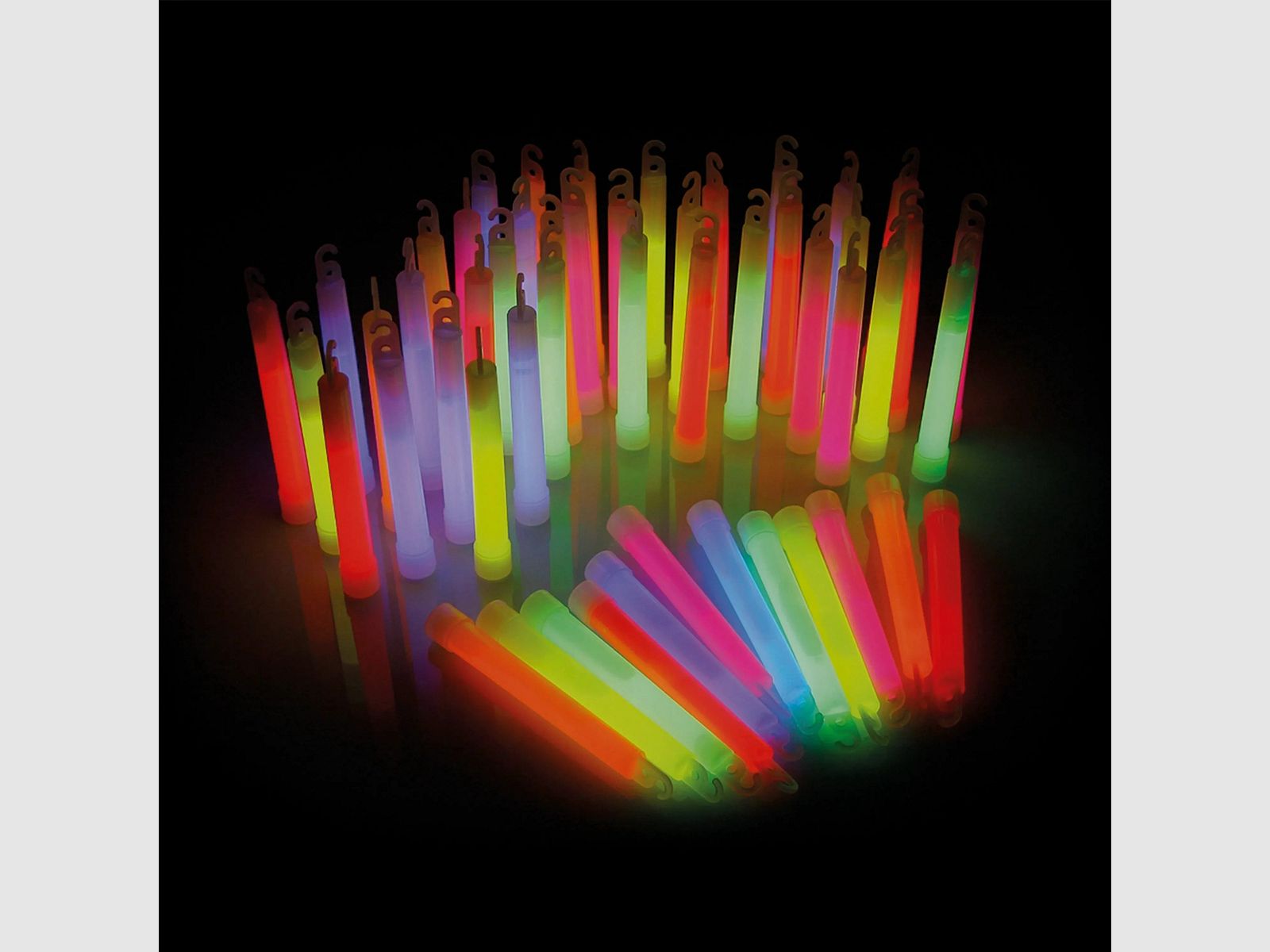 KNIXS KNIXS Power-Knicklichter 6-Farb-Mix 25er Pack