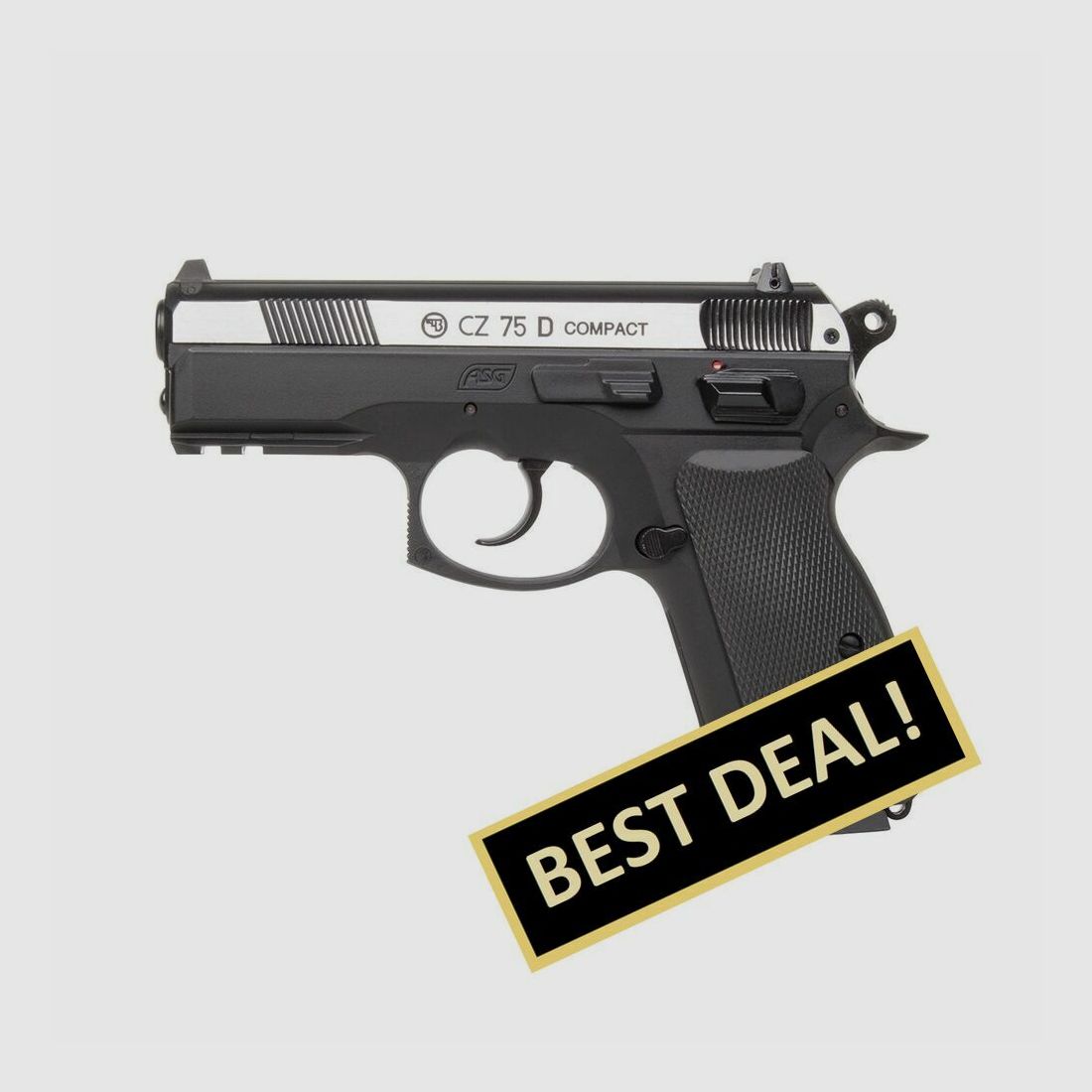 CZ 75D Compact Bicolor 4,5mm BB Aria Compressa CO2 Non BlowBack