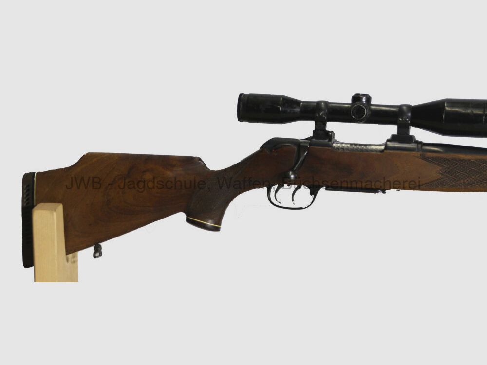 Krico repeating rifle with swivel mount and Zeiss scope .243Win