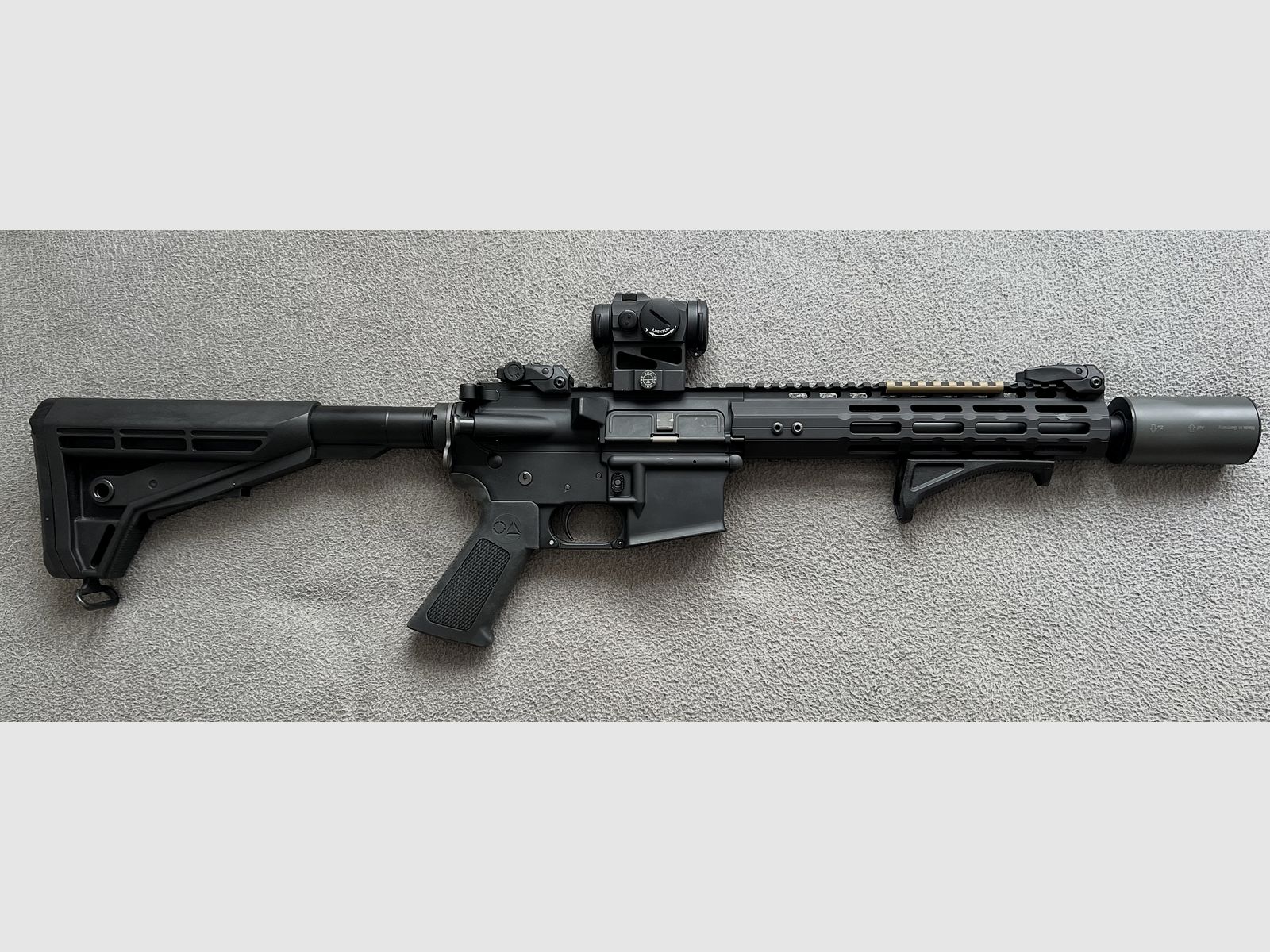 Oberland Arms OA-15 BL C9, 10.5", BL M-LOK handguard 9" slim, OA M4 stock, BUIS