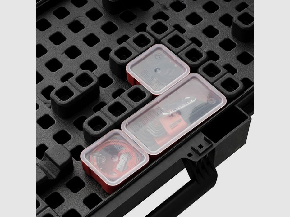 MAGPUL DAKA BINS 3-PACK - ÉÉN 2X4 EN TWEE 2X2 Rood, afbeelding 5 van 5