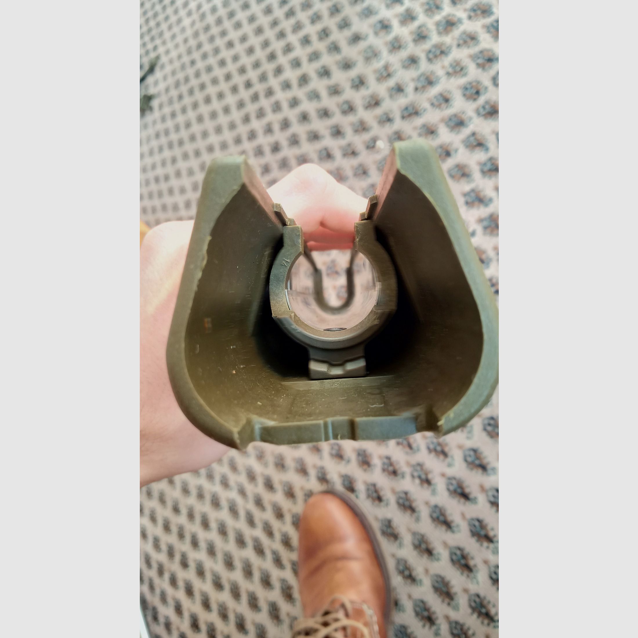 Original Griff & Trapezhandschutz für H&K G3A4 beide farblich abgestimmt in NATO Grün und Zweibein geeignet // G3 und Klone Handschutz + Pistolengriff / G3A3 G3SG1 MKE T41 HK91 VFC Co2 Umarex