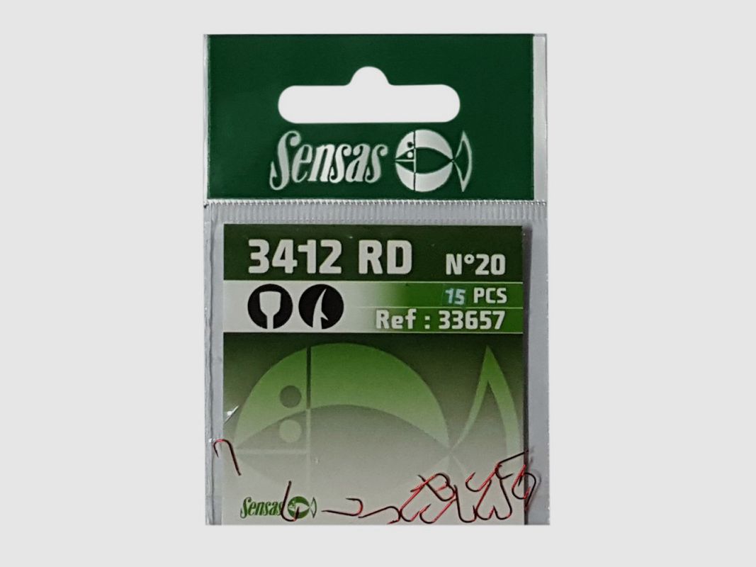 SENSAS HAKI 3412 CZERWONE