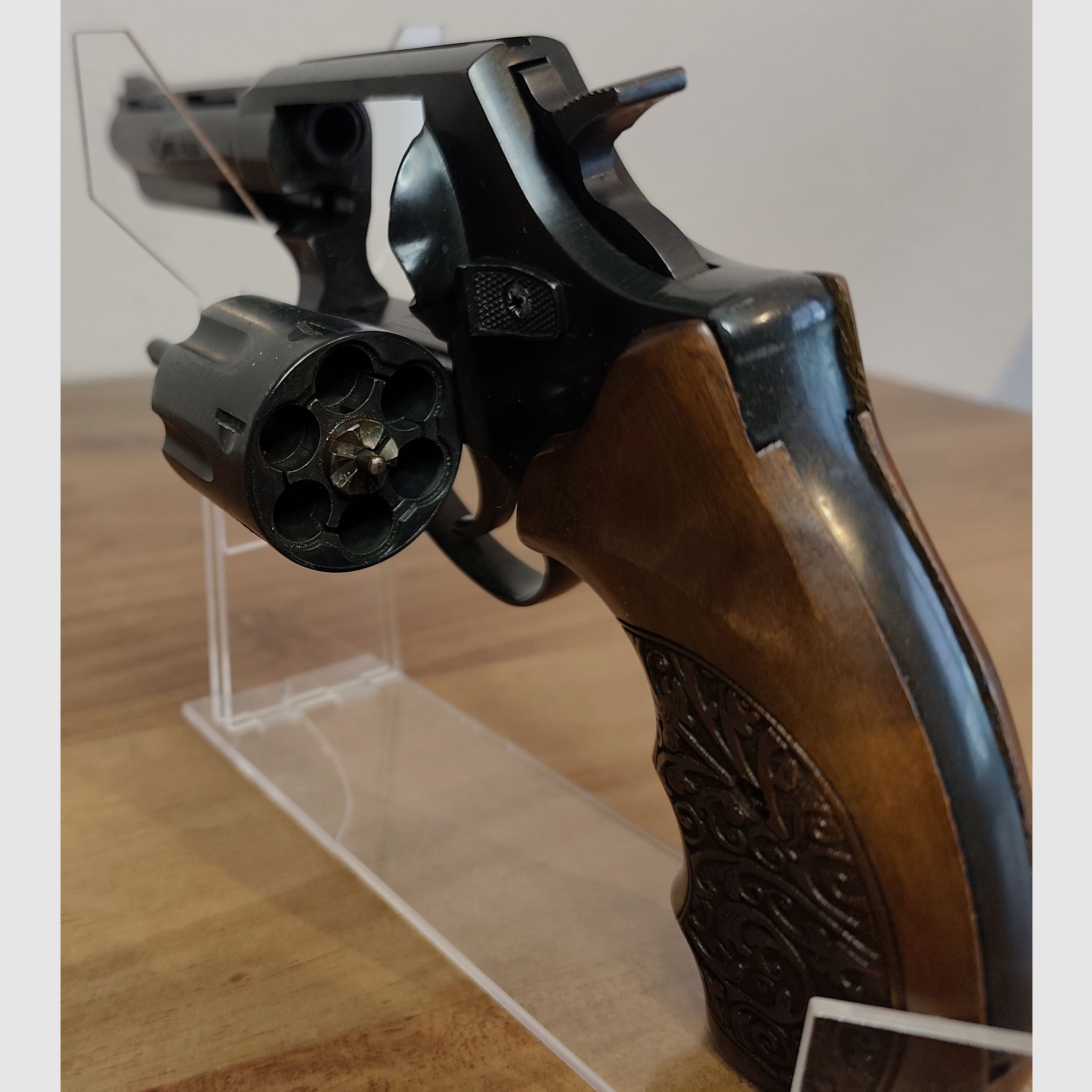 Röhm RG 99 nera vecchia PTB 452 del 1994 + munizioni ed effetti pirotecnici