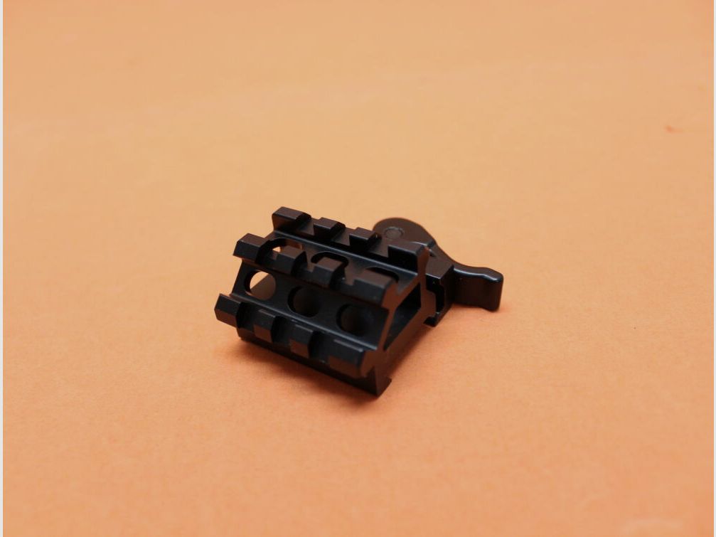 UTG - Leapers UTG QD 3-Slot/Double-Rail Angle Mount (MAD0340) Montage angulaire à 45°/ Décalage/ Élévation pour profil Picatinny