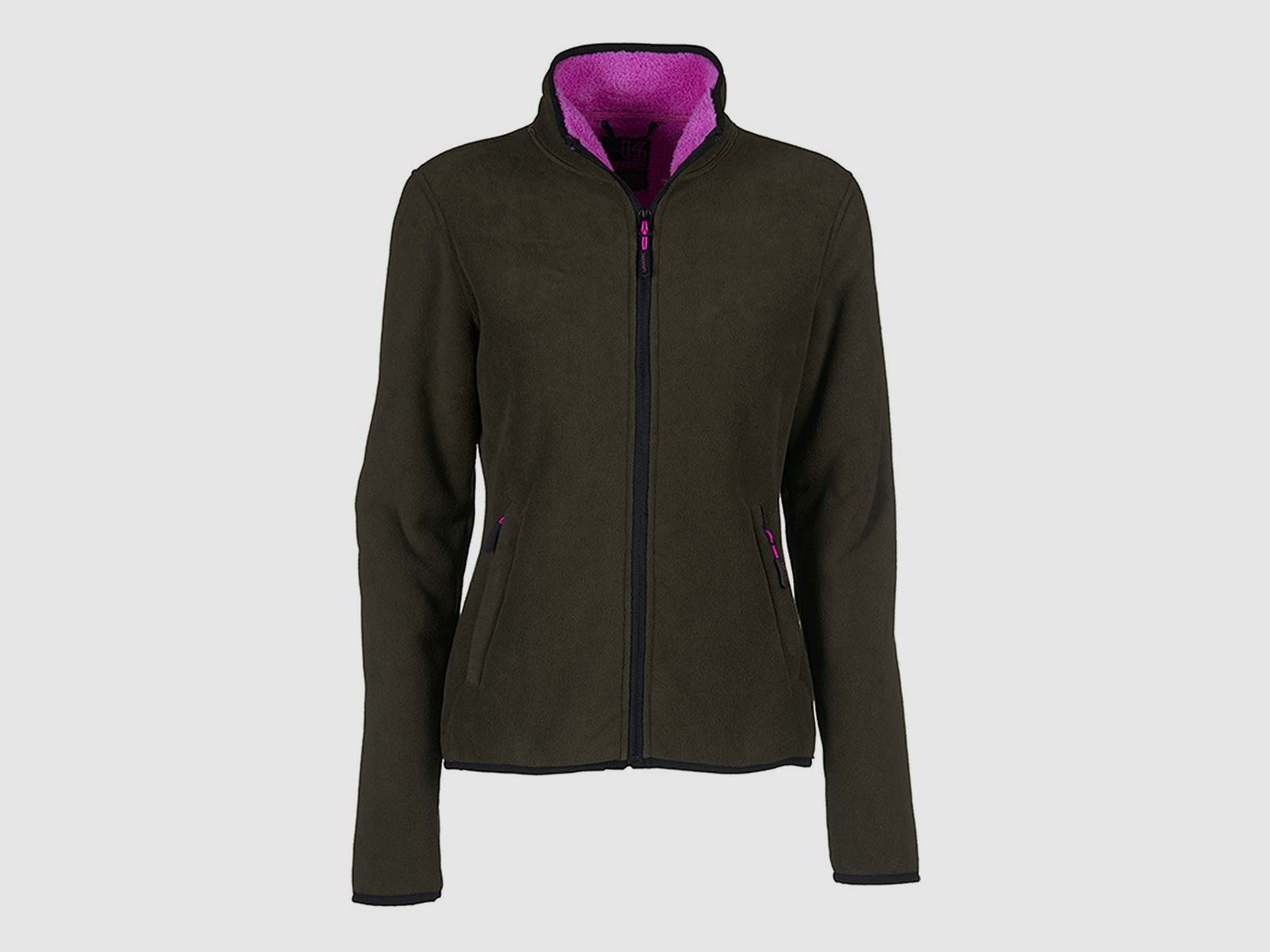 Women's Reversible Fleece Jacket Dubbed 21005