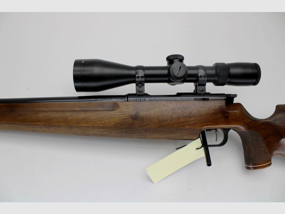 EL rifle Anschütz Match with 21mm barrel .22Hornet