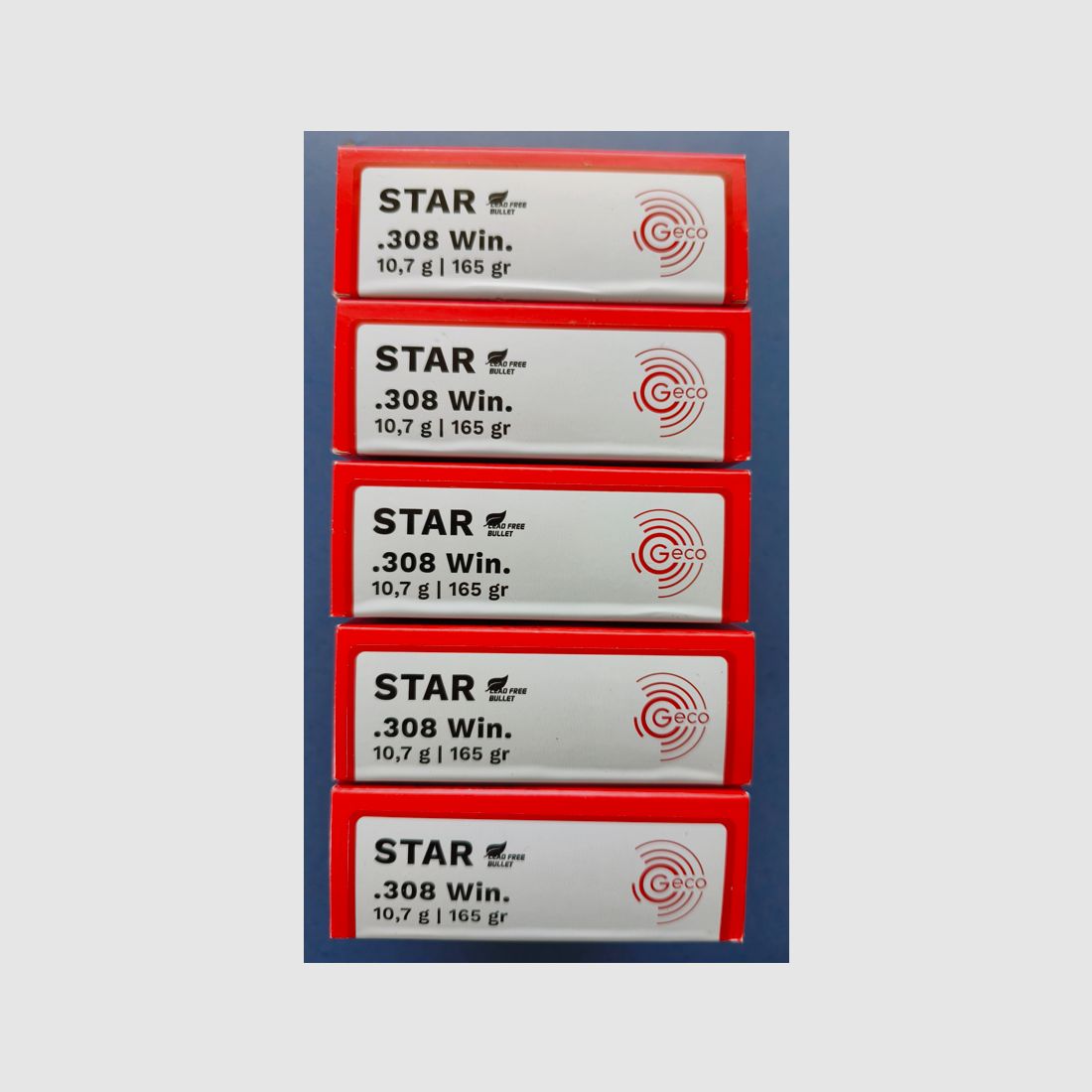 Geco Star .308 Win. 165 grain