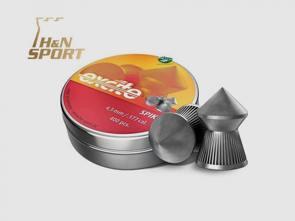 H&N SPORT Geschosse EXCITE SPIKE Kal. 4,50mm 0,5gr