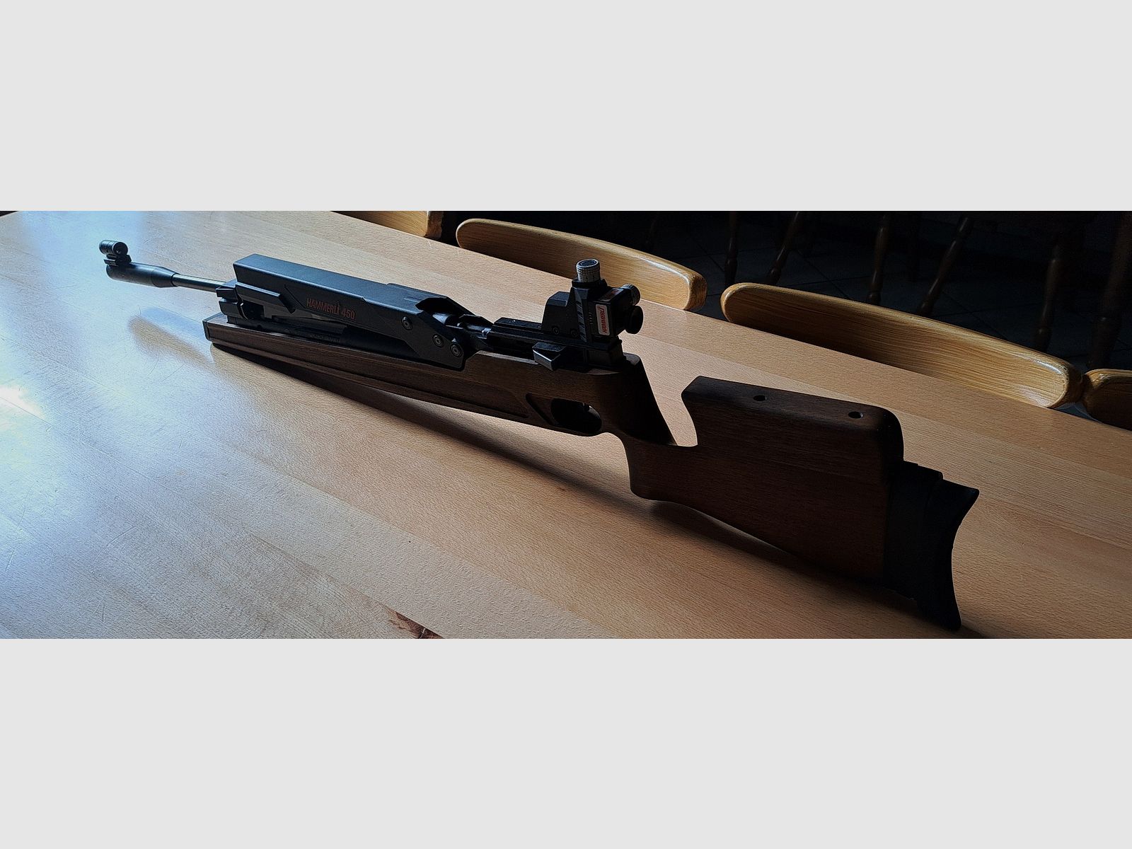 High-quality match rifle Hämmerli 450